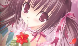 紫色的动漫人物